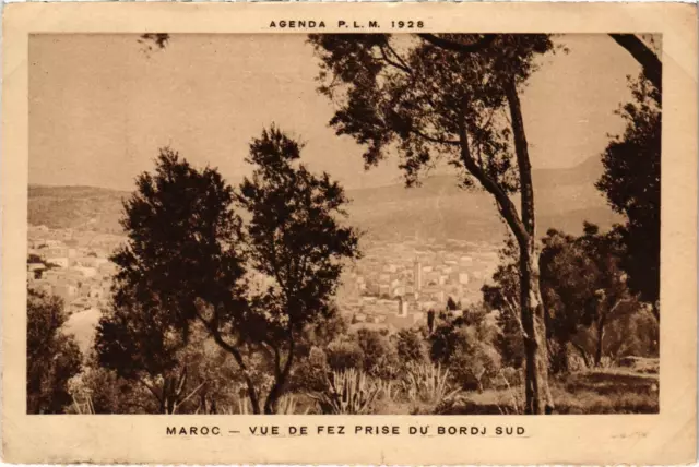 CPA AK MAROC Vue de FEZ prise du Bordj Sud (92797)