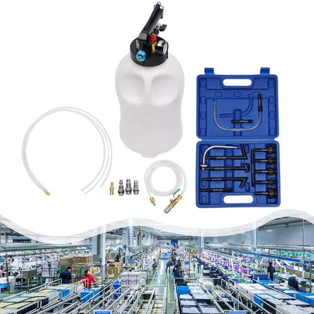 PNEUMATIC TRANSMISSION GEARBOX Oil Filling Changer Pump 10L Durable For