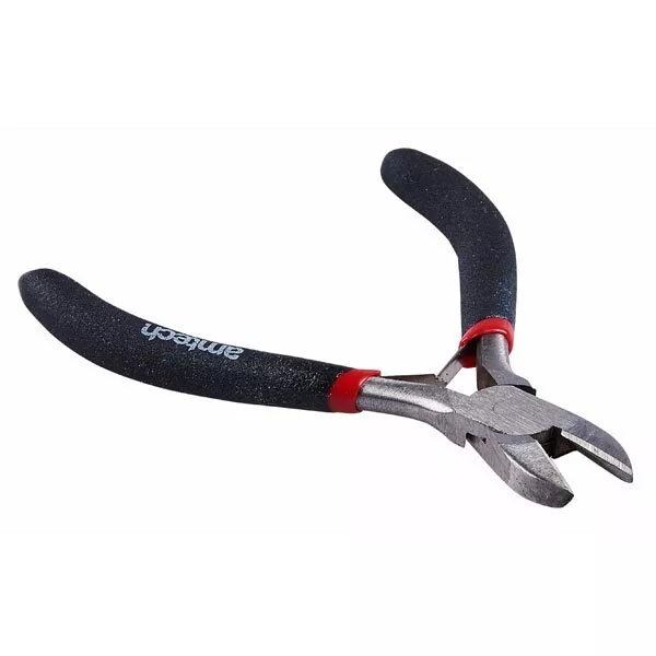 Am-Tech Mini Side Cutting Plier With Spring Wire Stripper Cable Cutter