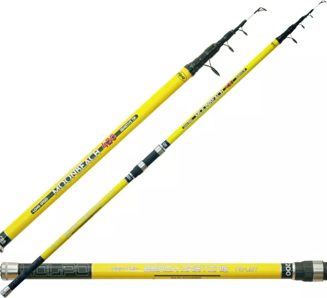 Kolpo Moonbeach Canna Telescopica Surfcasting 200 gr 4.20 mt pesca spiaggia