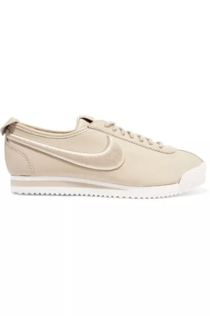 Nike Cortez 72 Si Embroidered Leather Sneakers Beige.Sz 9.Rare 3