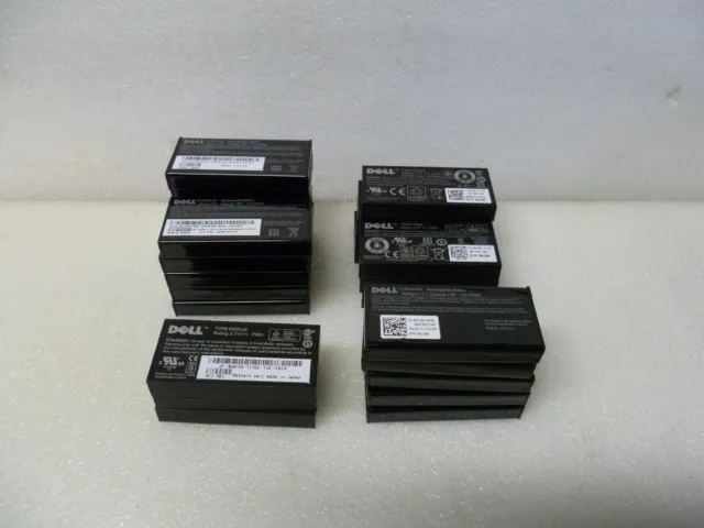 Lot Of 26 Mix Model Dell 0U8735 0Nu209 Raid Battery