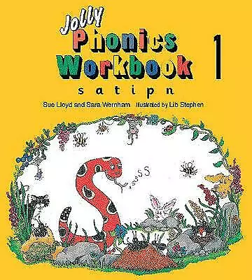 Wernham, Sara : Jolly Phonics Workbook 1: s, a, t, i, p, FREE Shipping, Save £s