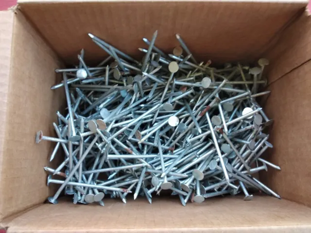 Open Box 7 Pounds 2.5'' Long Galvanized  Roofing Nails
