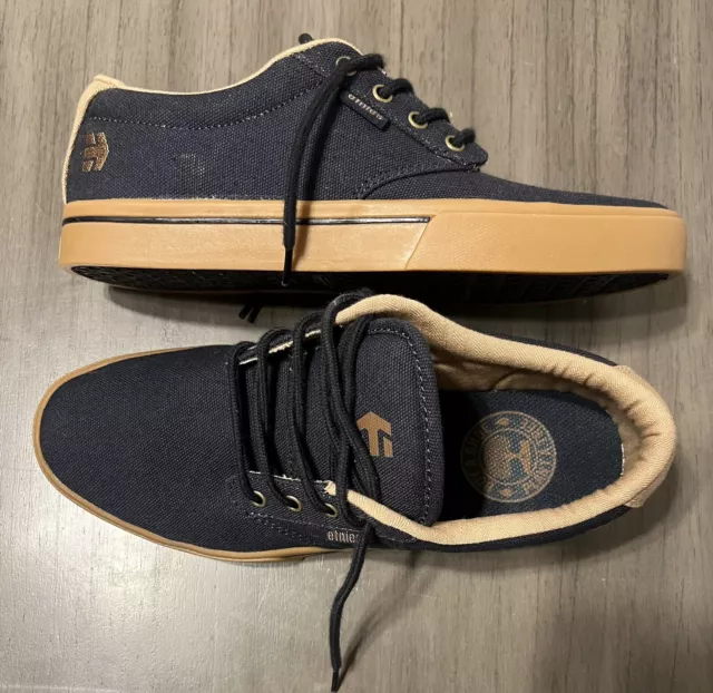 Etnies Men Jameson 2 Eco Skate Shoe Men’s 8.0 Navy/Gum