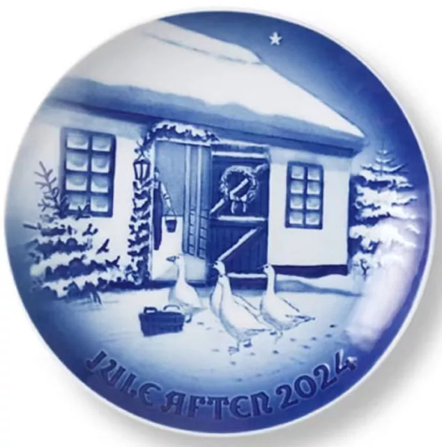 BING & GRONDAHL 2024 Christmas Plate B&G – CHRISTMAS IN THE COUNTRYSIDE - NIB!