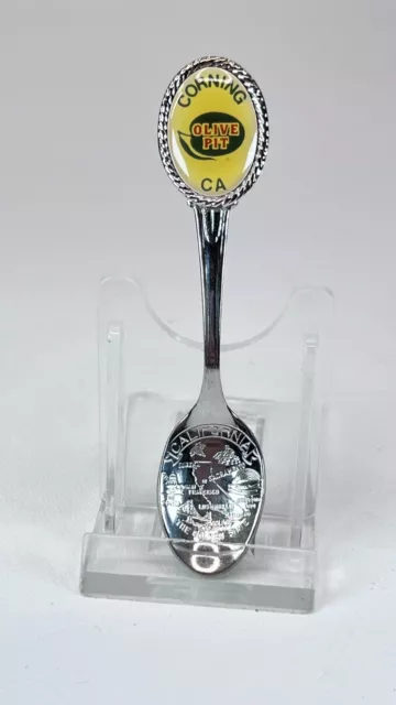 Corning California Olive Pit Souvenir Spoon