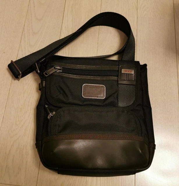 Tumi 222306Hk2 Alpha Mens Shoulder Bag Messenger Bag Black Casual Japan Used