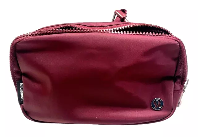 NWT Lululemon Everywhere Waist Bag & Fanny Pack Extended Strap Red Maroon