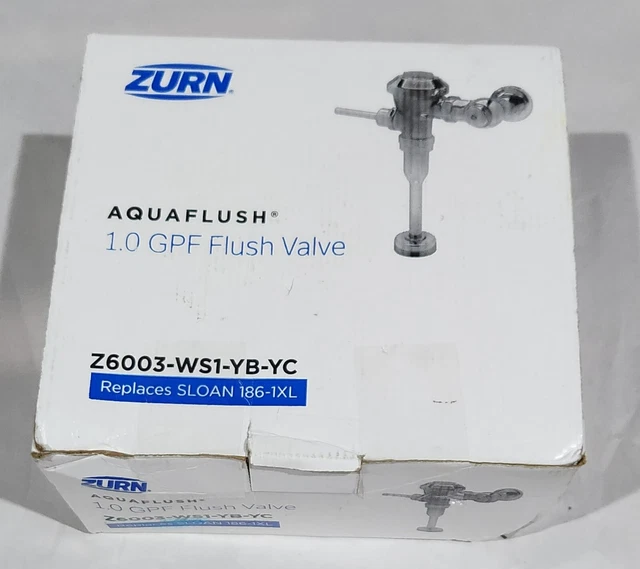 ZURN Aquaflush Exposed Manual Diaphragm Flush Valve Z6003-WS1-YB-YC *