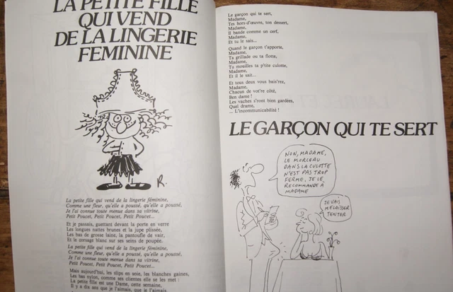 LES CHANSONS DE Tachan illustrées par Cabu, Reiser... 1979 EUR 10,00 ...
