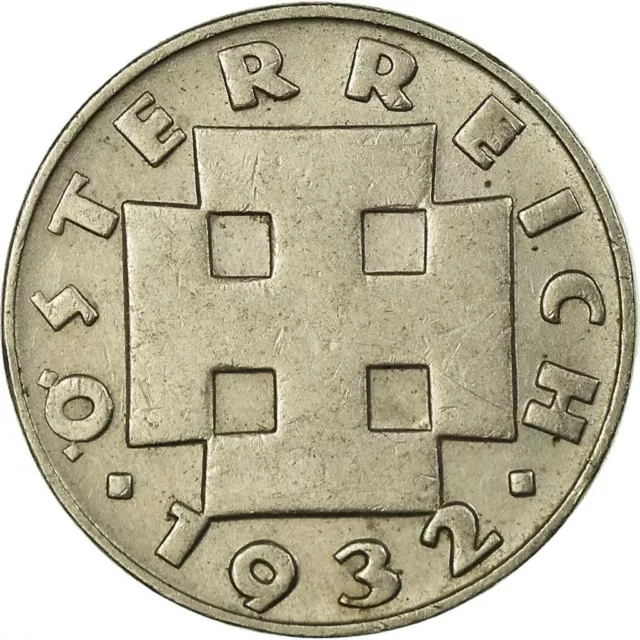 Austria 5 Groschen Coin | Cross Potent | 1931 - 1938 2