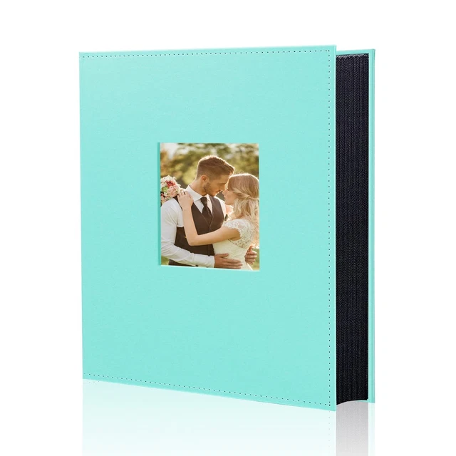 Álbum de fotos Artmag 4x6 400 fotos, gran capacidad para bodas de cuero familiar