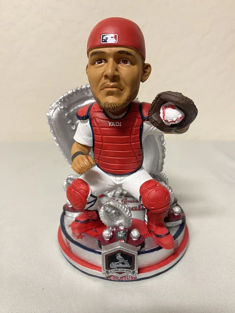 Yadier Molina St Louis Cardinals 4X Platinum Glove Award Bobblehead Ltd #144