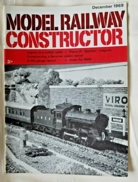 MODEL RAILWAY CONSTRUCTOR MAGAZINE - 1968-1982, Many issues available