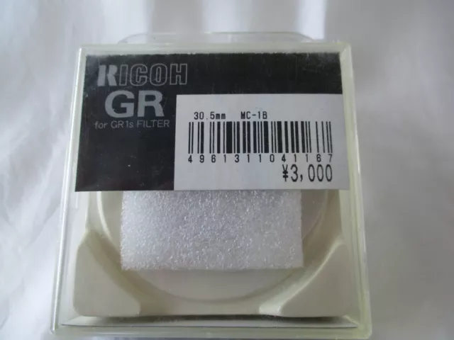 【 TOP MINT 】 RICOH GR1s 30.5mm MC-ND4 filter From Japan