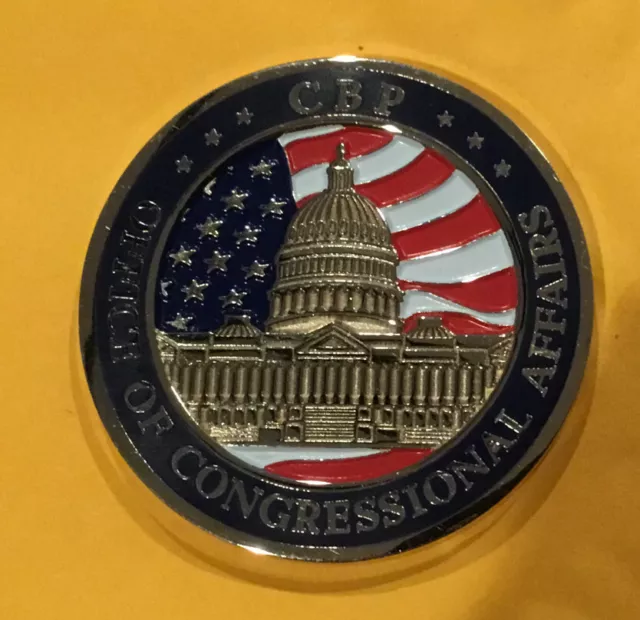 Us Customs Border Protection CBP OFFICE OF CONGRESSIONAL AFFAIRS CHALLENGE COIN