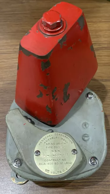 Henschel Corporation Dr.no 20-172 Vintage Us Navy/Uscg Alarm Bell