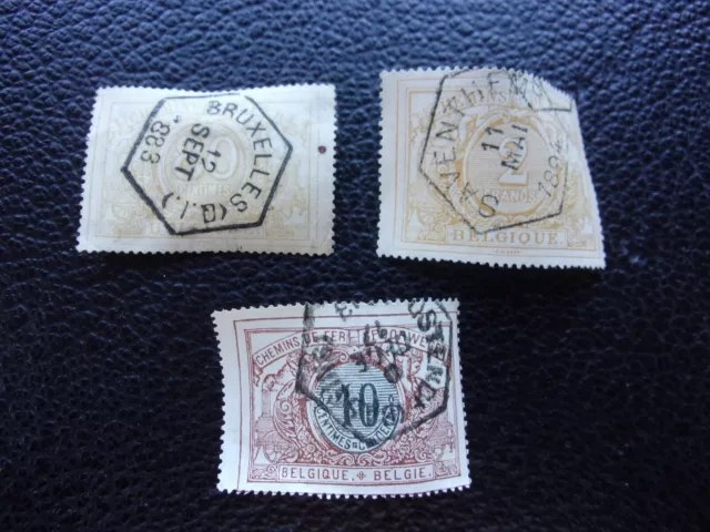 Belgien - Briefmarke Yvert / Tellier Paket Post N° 14 15 12a Gestempelt (CYN26)