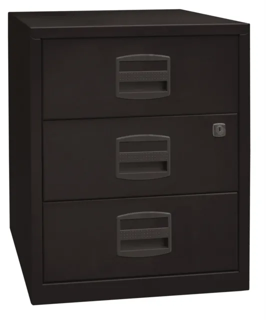 Bisley Home Schubladenschrank PFA | Home Filer 633 schwarz PFAM3S633