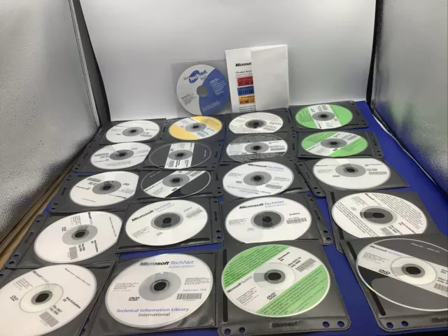 Bundle (21) Microsoft Tech Net - 2006