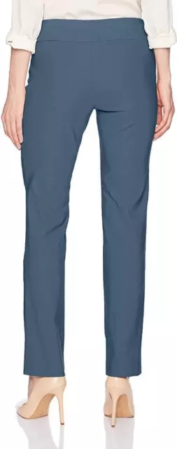 Brand New!! $148 Nic + Zoe Pull On Wonder-Stretch Slim Ankle Pant Indigo Size 4