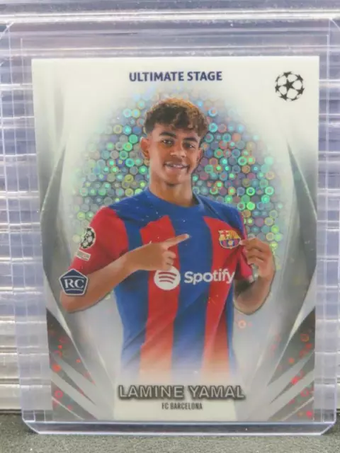 2023-24 TOPPS CROMATO UEFA Lamine Yamal Ultimate Stage Rookie RC #USC