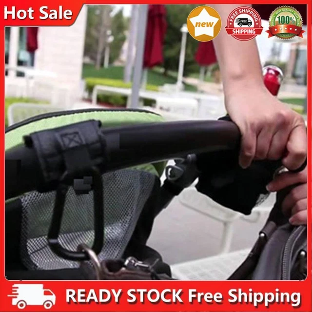 Metal Baby Stroller Hook Shopping Bag Clip Pram Pushchair Hanging Hanger Hooks