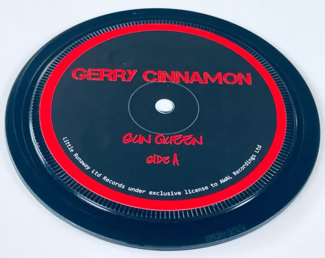 Gerry Cinnamon. Record label coaster. Sun Queen. Popsters