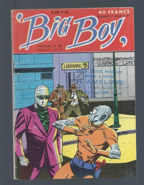 big boy  Editions artima  année  1959