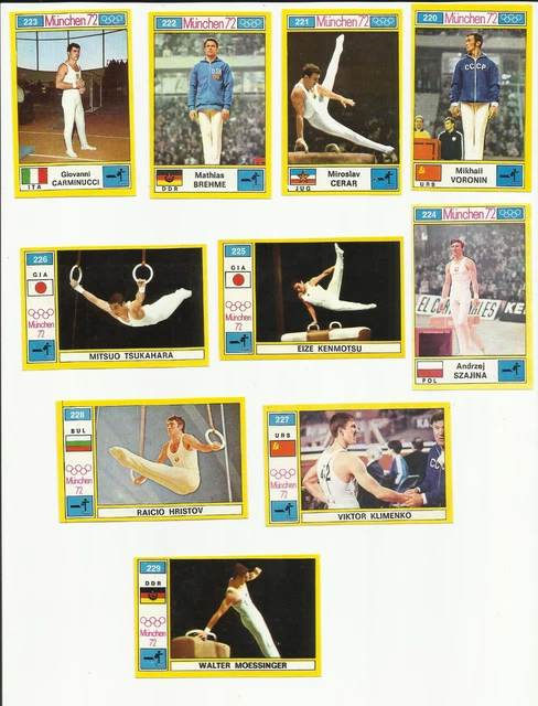 Album Panini COMPLET Munich 72 - Jeux Olympiques 1972 - Collection Complète