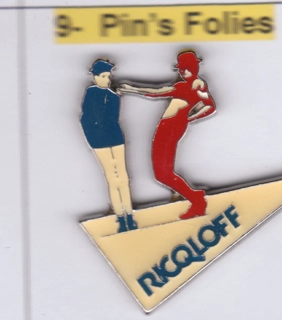 Pin's Folies * Vintage badge Chevignon Clothes Fashion Paris rare 42
