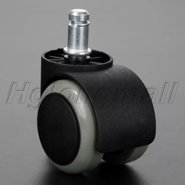 2" Replacement Soft Rubber Office Furniture Computer Chair Roller Castor Wheel