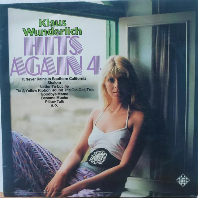 Klaus Wunderlich Hits Again 4 12” Vinyl LP Record