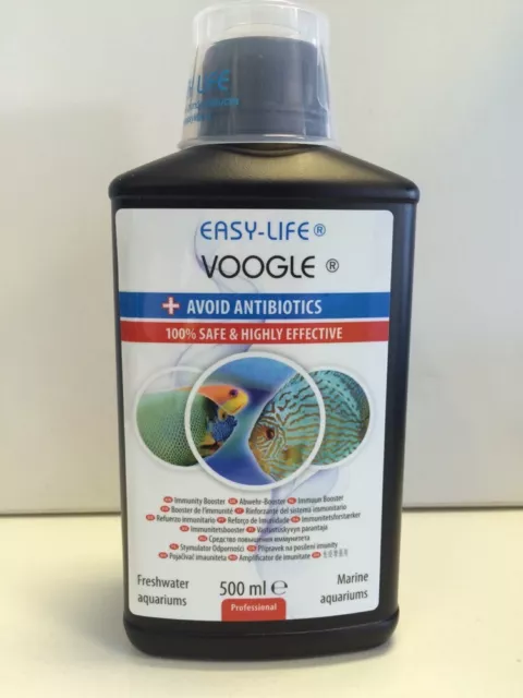 Easy Life Voogle 500ml Aquarium Fish Tank Water Conditioner Stress Coat Slime