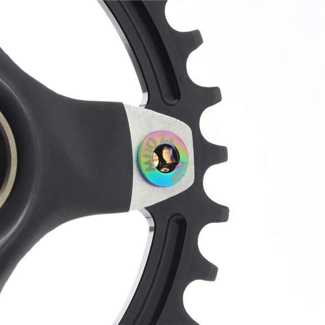 Boulons De Manivelle Vélo En Alliage Aluminium 18 Mm - Lot De 2, Pour Pédalier Prowheel Hollow Intégré - 4