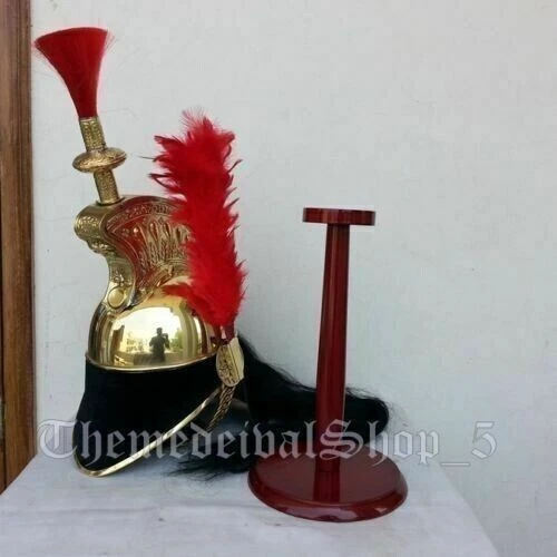 Casque En Laiton D'officier Cuirassier Style Napoléon - Fabriqué En Inde, Neuf