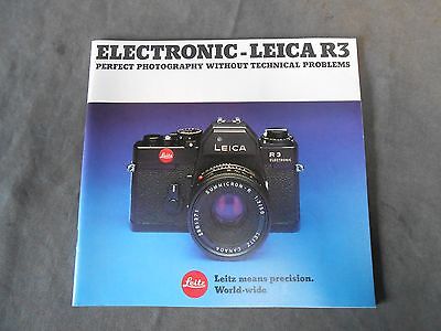 1977/208345 Leica Leitz Leica R3 Vente Brochure 