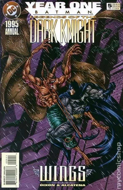 Batman Legends of the Dark Knight Annual #5 VF 1995 Stock Image