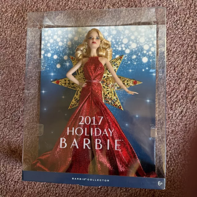 2017 HOLIDAY BARBIE Collector Christmas Star Keepsake Doll Mattel # DYX39 - NEW