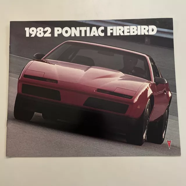 1982 Pontiac Firebird Original Car Sales Brochure Catalog TransAm SE GM 12 Pages