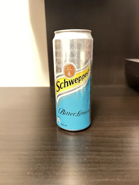 1 Empty CAN Schweppes Bitter Lemon UAE 2018 330ml Hard 2 Find RARE