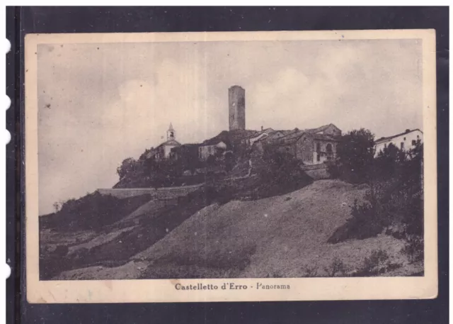 Cartolina Castelletto d'Erro Panorama AF809