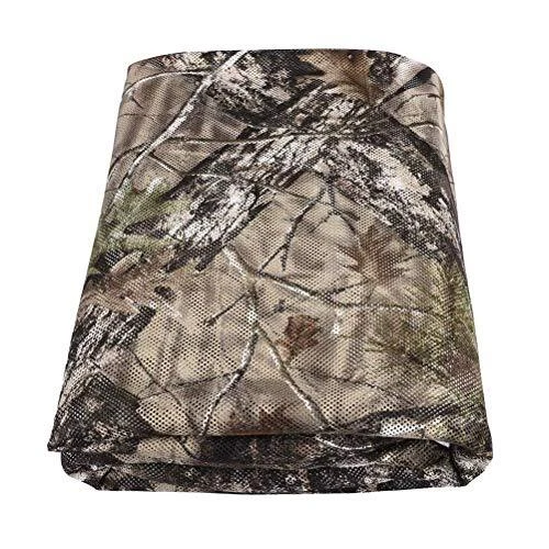 Hunting Blind 300D Durable Grid Mesh for Hunting, Photography, Camping,