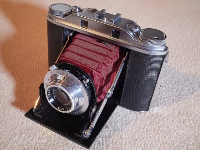 Agfa Isolette III * Solinar *  6x6 Rollfilmkamera - neuwertig