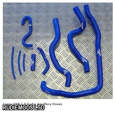 Vauxhall Corsa D VXR Z16LER 9 piece Ancillary Silicone Hose Kit Roose Motorsport