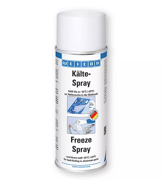 WEICON Kälte-Spray, 400 ml Sprühdose Eisspray -45 Grad Vereisungsspray