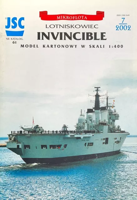 JSC 61 Flugzeugträger HMS Invincible, 1:400, TOP