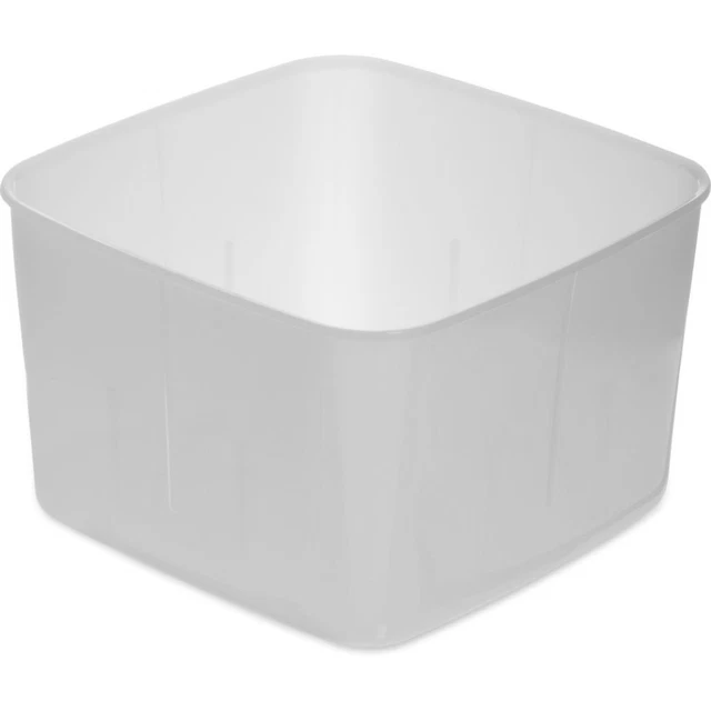 Carlisle 153202 StorPlus 2 Qt White Polyethylene Container