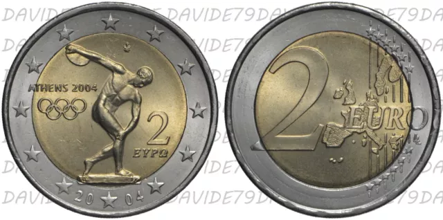 Grecia 2004 - 2 Euro Commemorativo - Olimpiade Di Atene 2004